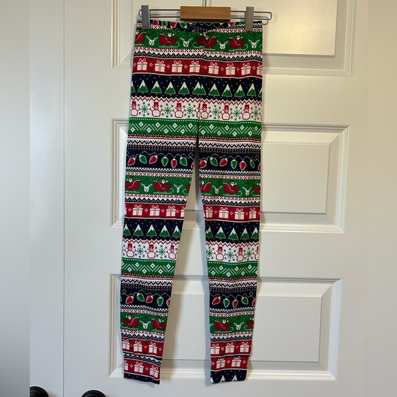 New Children’s Place Kids Pajama Set Christmas Holiday Festive Fair Isle Pattern - Picture 5 of 6